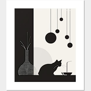 Cat Luxuries in Century Posters and Art